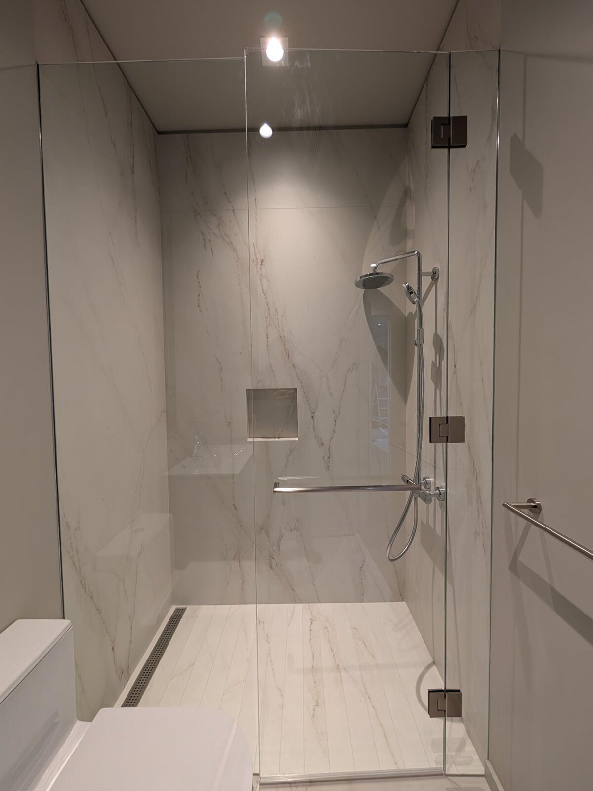 dekton shower